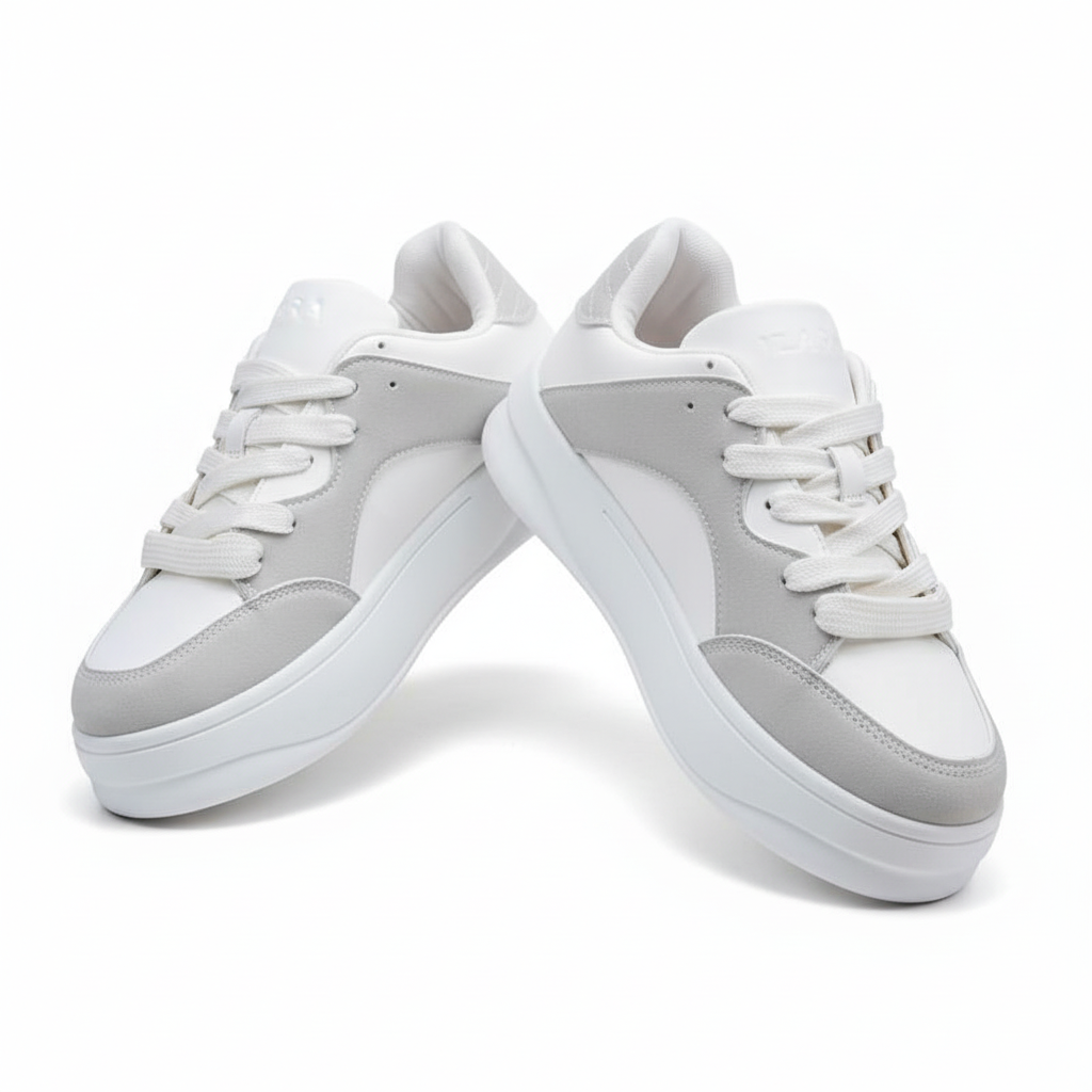 كوتشي زارا الميرور - تفاصيل النعل الخفيف والبطانة الناعمة المريحة للقدم
