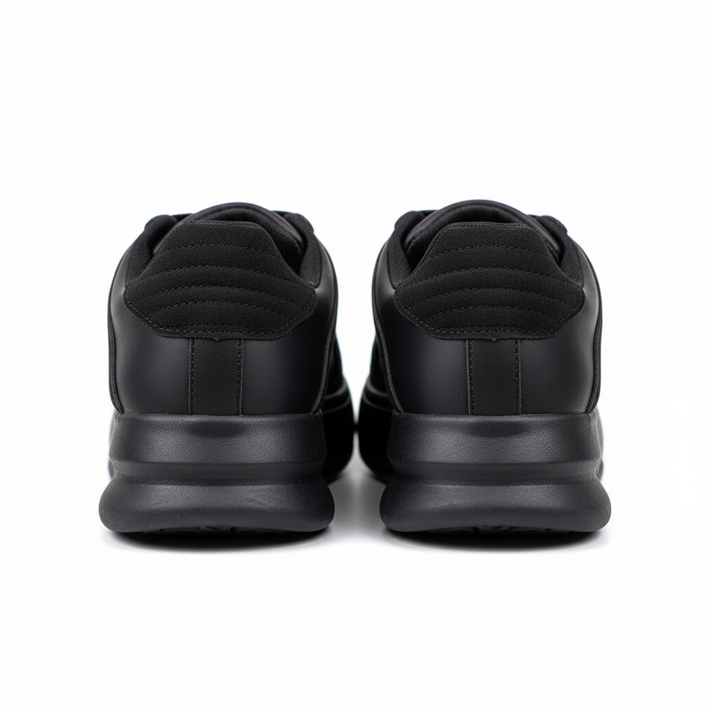 كوتشي زارا الميرور - منظر من الخلف يوضح التفاصيل الدقيقة والأربطة القوية
